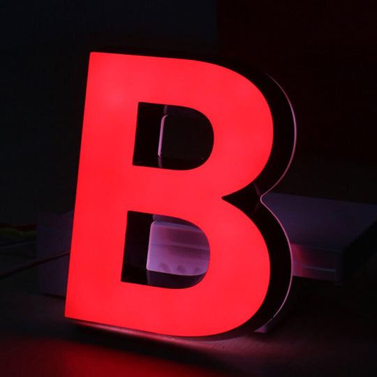 Modern backlit house numbers light up address signs for gardens 