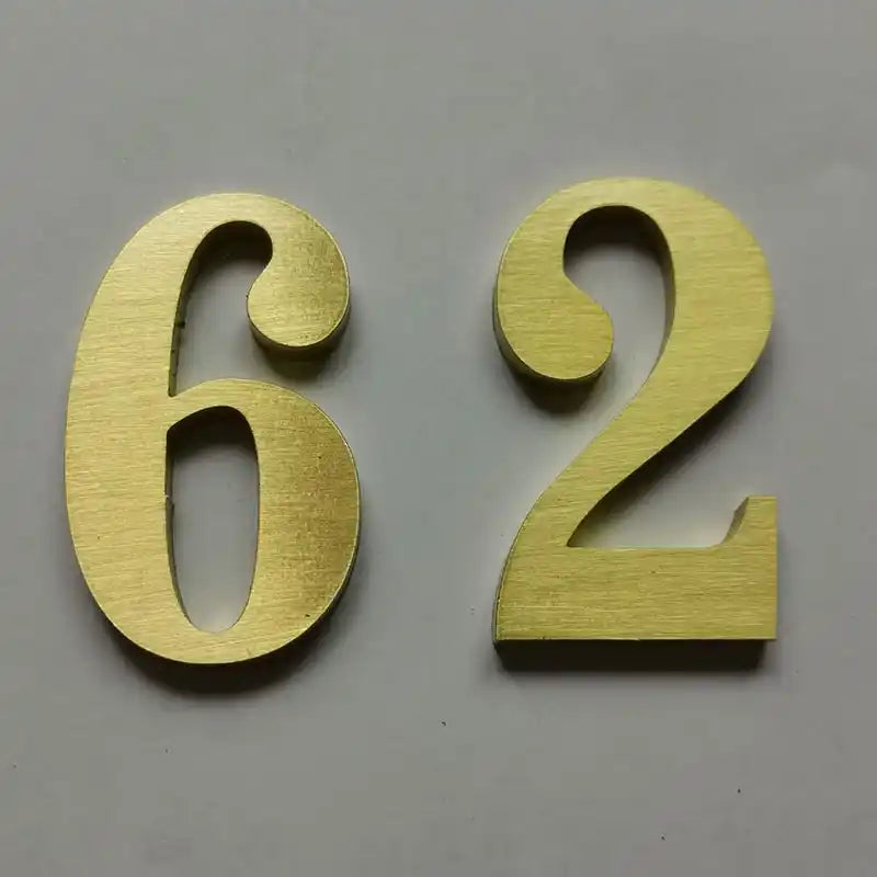 custom bronze address plaques