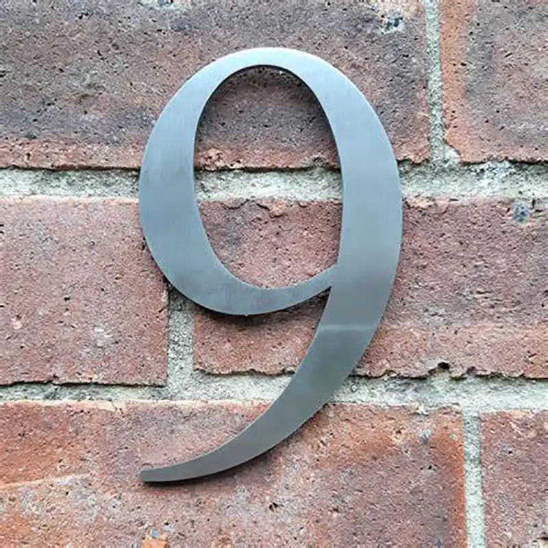 copper house numbers