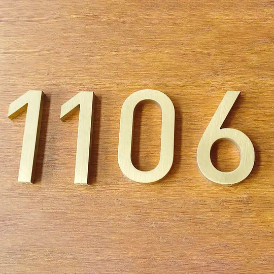 house number signs