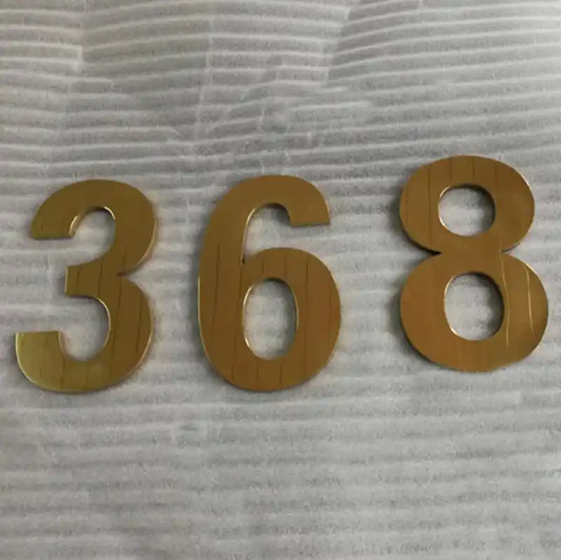 address sign