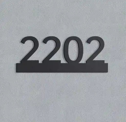 aluminum reflective address signs for mailbox numbers plate
