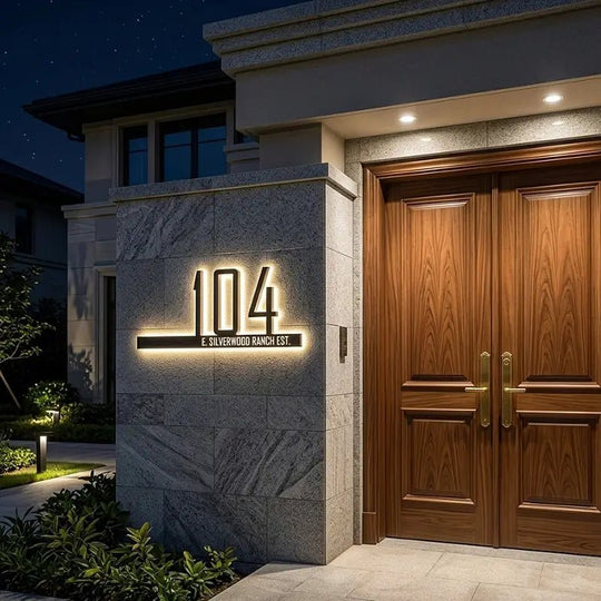 architectural-custom-led-house-address-sign-with-number-above-and-illuminated-street-name