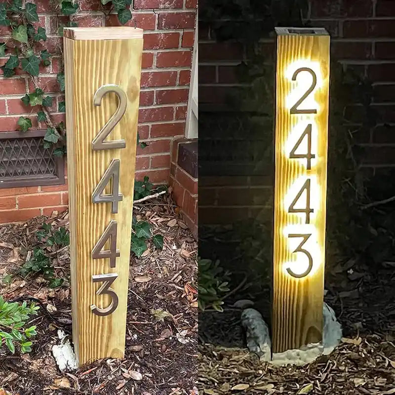 4 inch house numbers