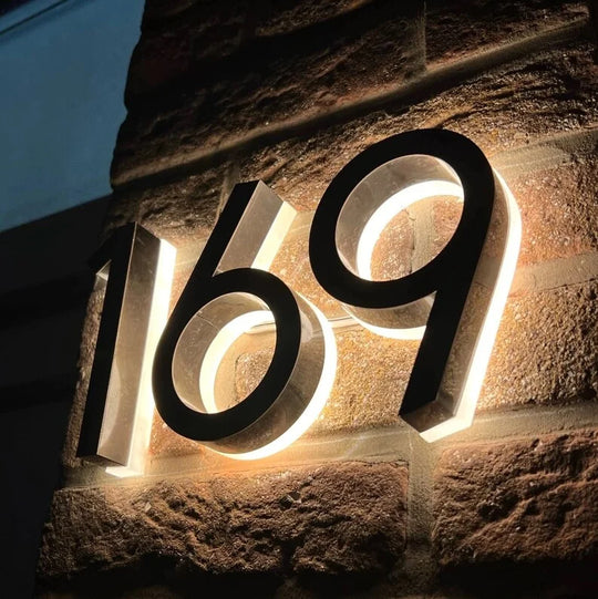 light for address sign