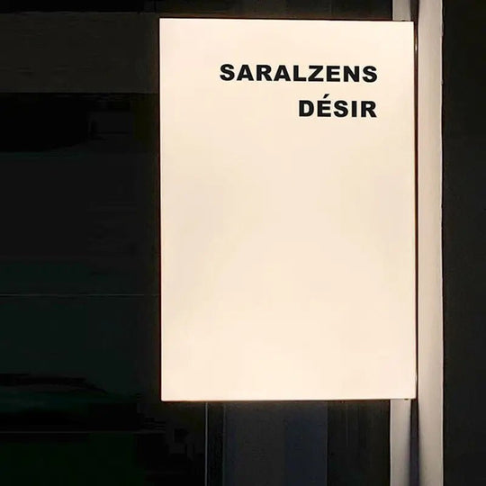 commercial grade aluminum frame led light box signs for durability and longevity