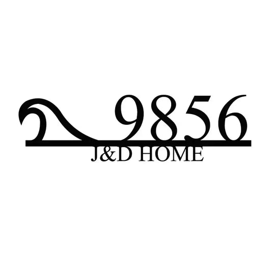custom brass address plaques for house engraved name plate