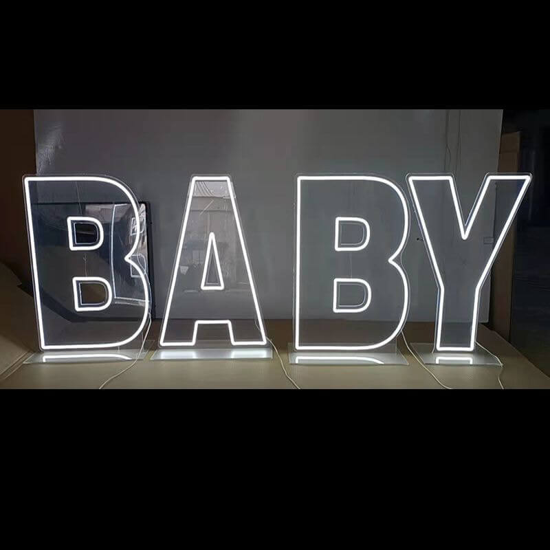 personalised neon light