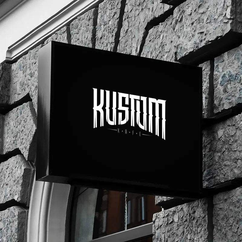 Custom LED Blade Sign | Double-Sided Projecting Business Sign ...