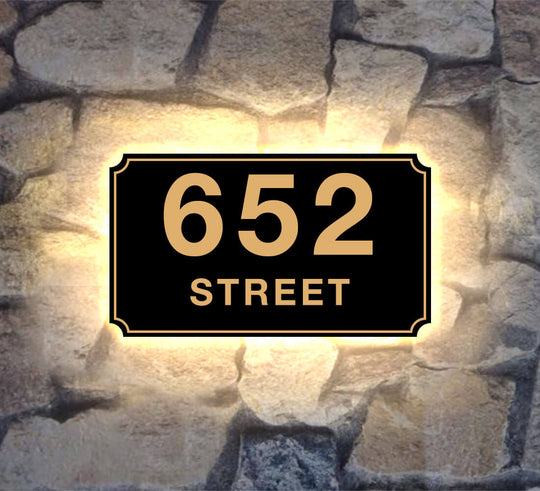extra large metal house numbers lighted address signs for house where to buy lighted house number signs