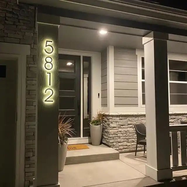 home address signs
