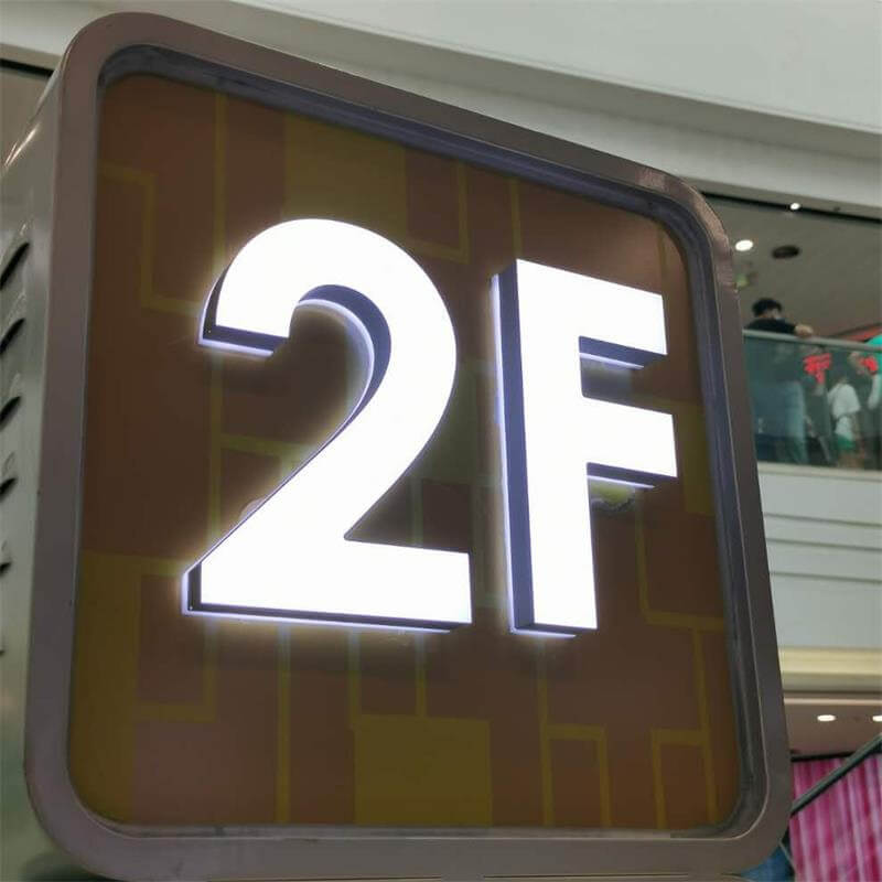 solar powered address numbers Large LED house number signs for better visibility  