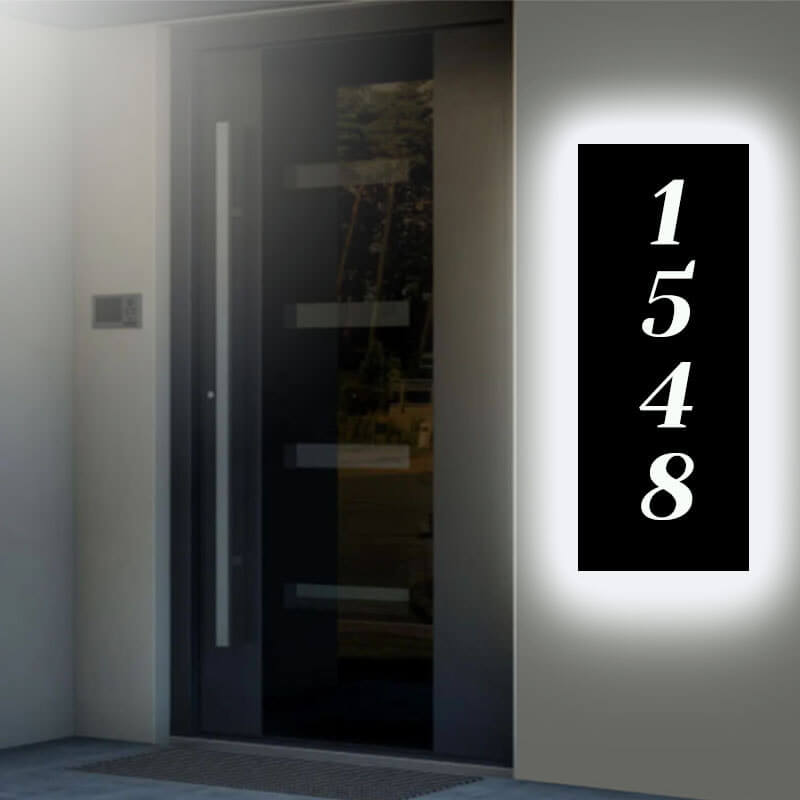 Lighted Address Signs Lighted House Numbers