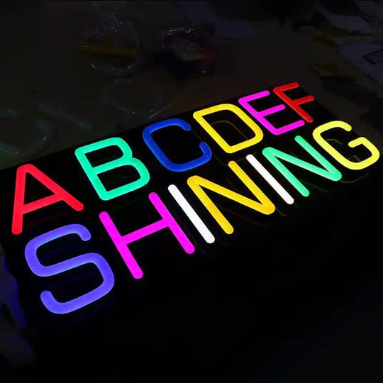 backlit door number Custom Front Lit Sign Letters 