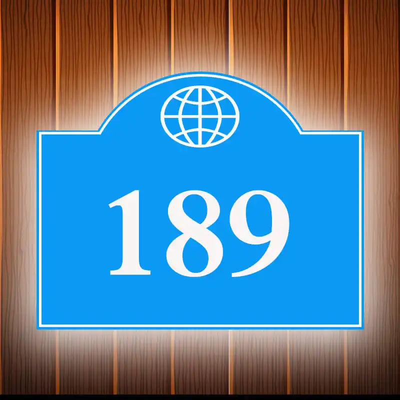 lawn address plaques